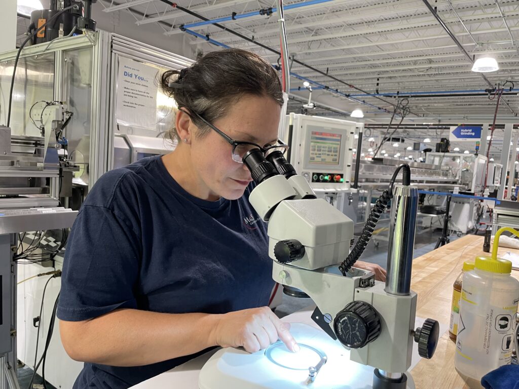 Wire Inspection in action