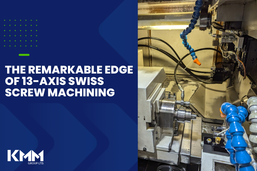 The Remarkable Edge of 13-Axis Swiss Screw Machining